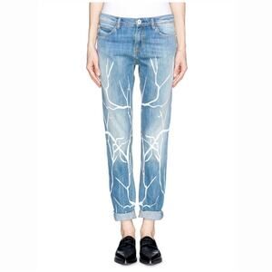 Each x Other Limited Edition Yi Zhou Branch Print Jeans